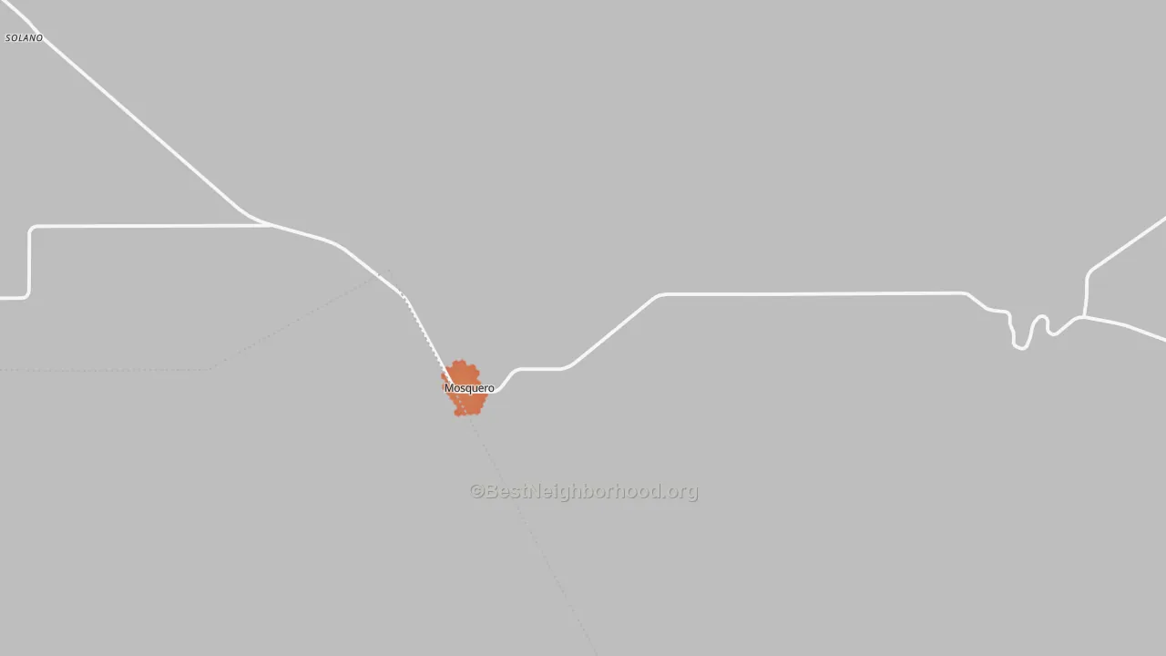 Bike Grade map of 87733, NM