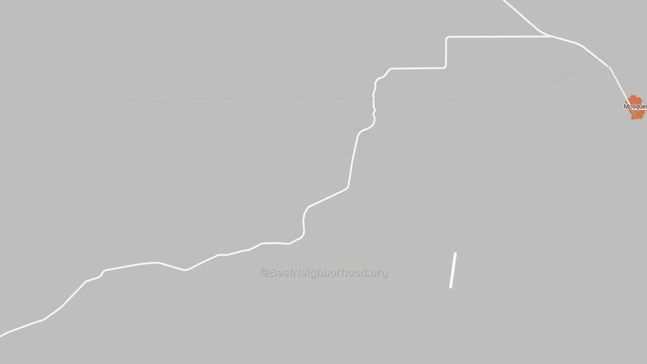 Bike Grade map of 87746, NM