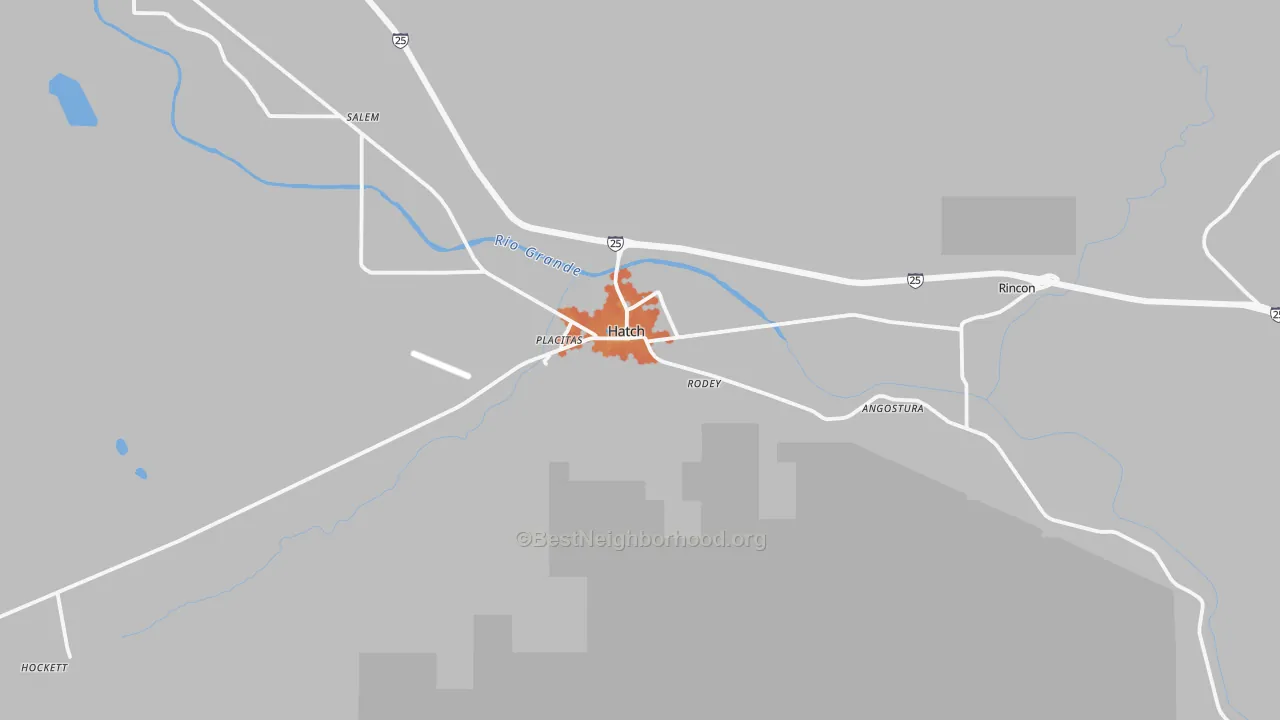Bike Grade map of 87937, NM