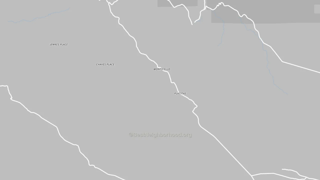 Bike Grade map of 87939, NM