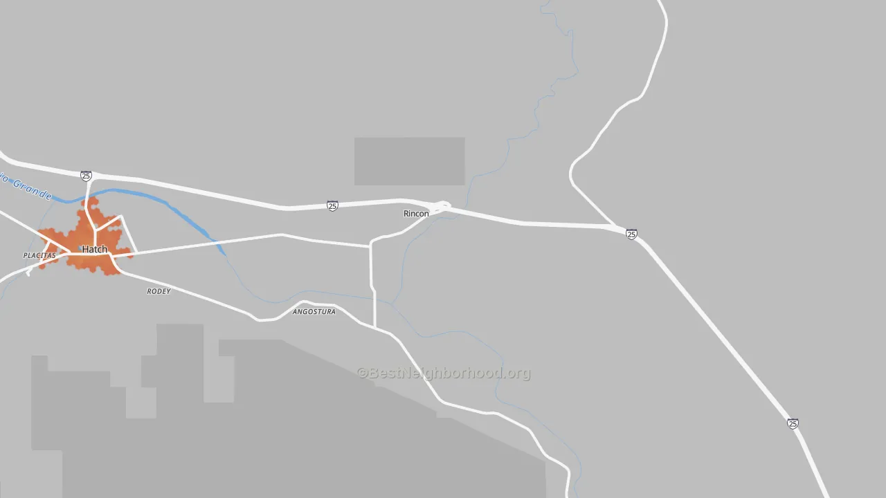 Bike Grade map of 87940, NM
