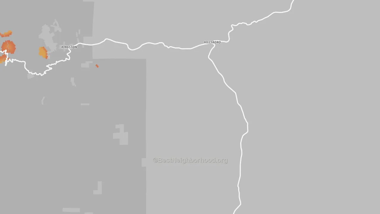 Bike Grade map of 88042, NM