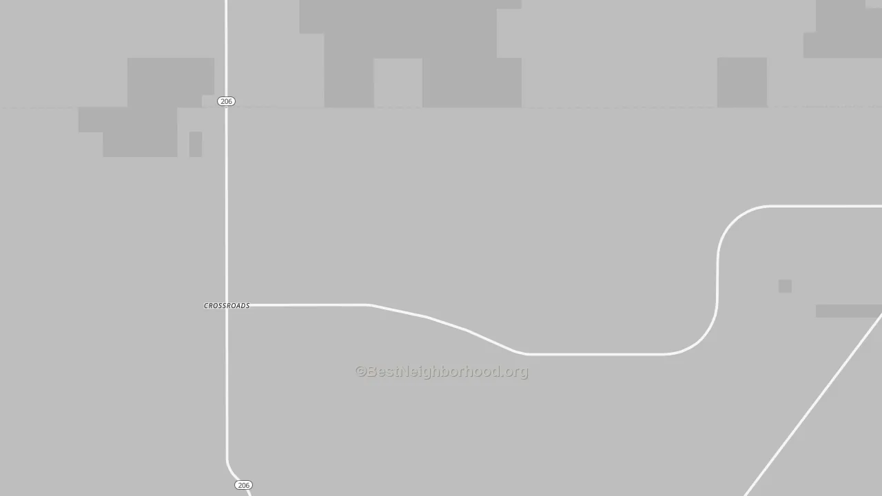 Bike Grade map of 88114, NM