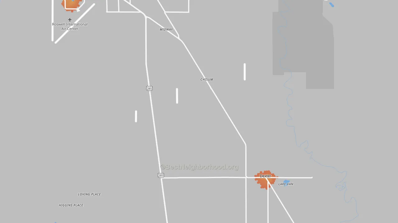 Bike Grade map of 88230, NM