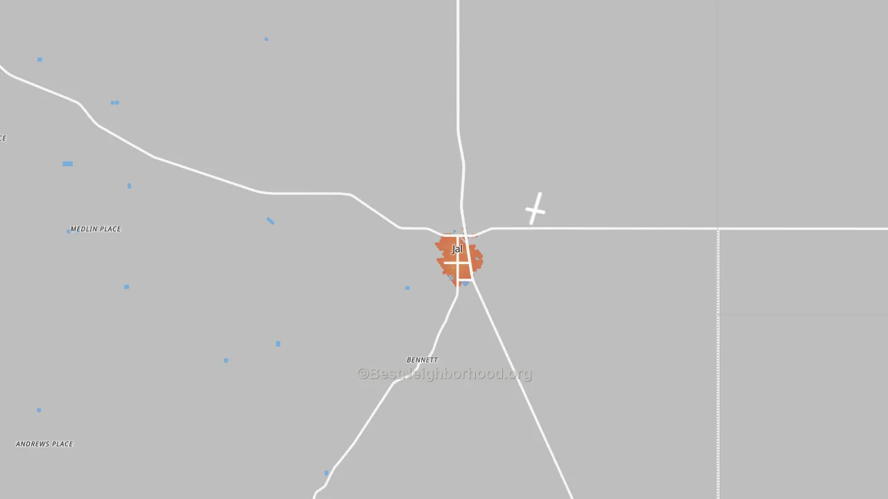 Bike Grade map of 88252, NM