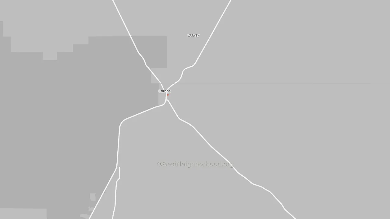 Bike Grade map of 88318, NM