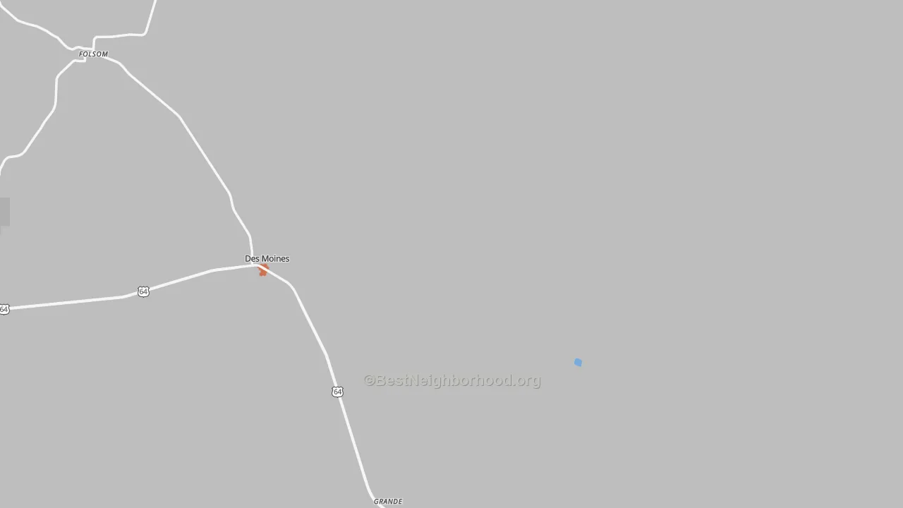 Bike Grade map of 88418, NM