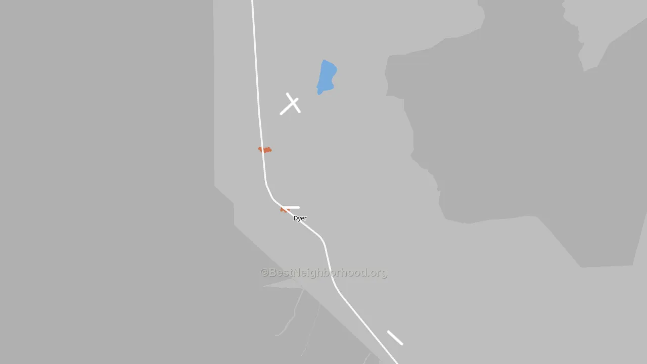 Bike Grade map of 89010, NV
