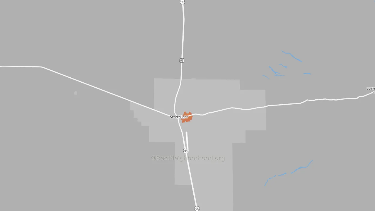 Bike Grade map of 89046, NV