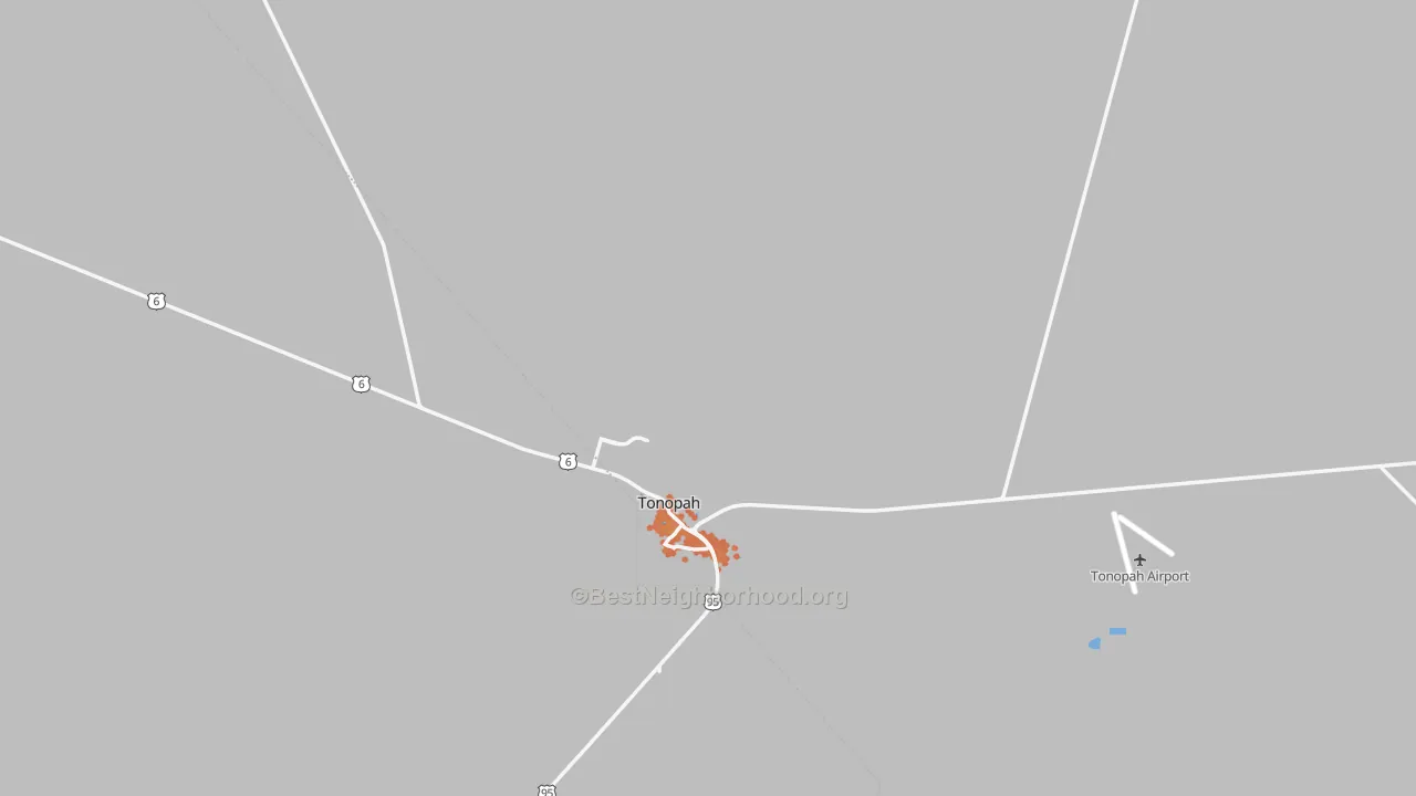 Bike Grade map of 89049, NV