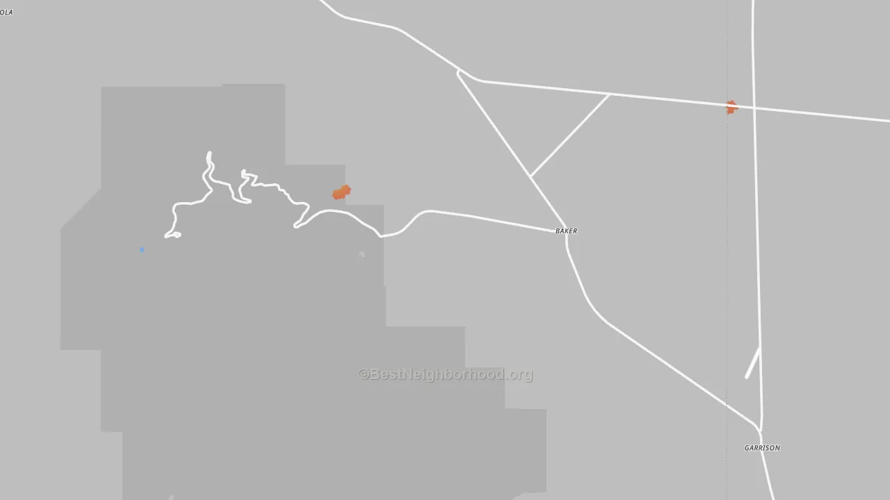 Bike Grade map of 89311, NV