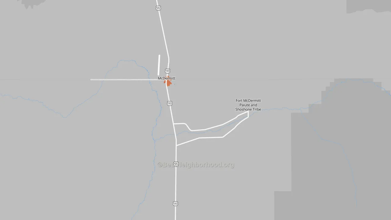 Bike Grade map of 89421, NV