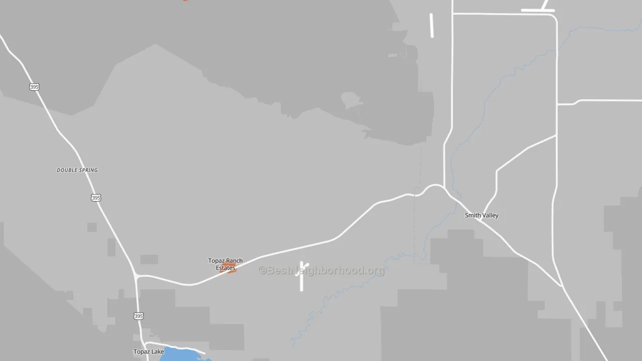 Bike Grade map of 89444, NV