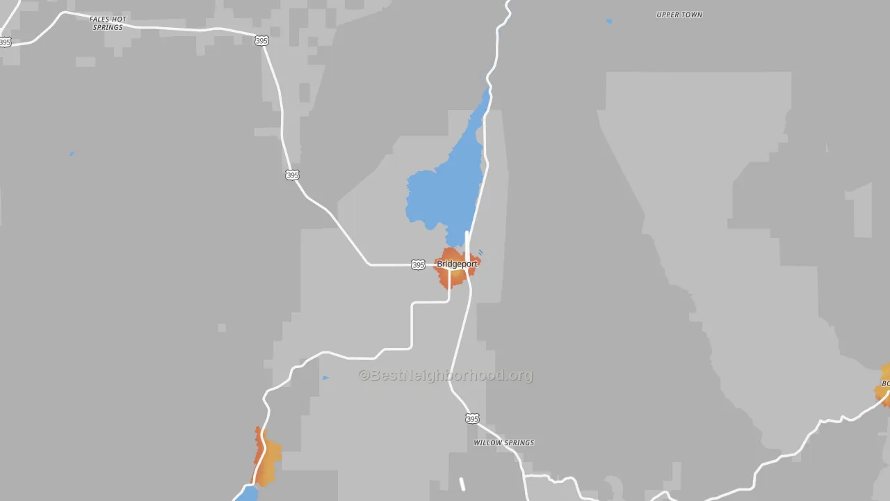 Bike Grade map of 93517, CA