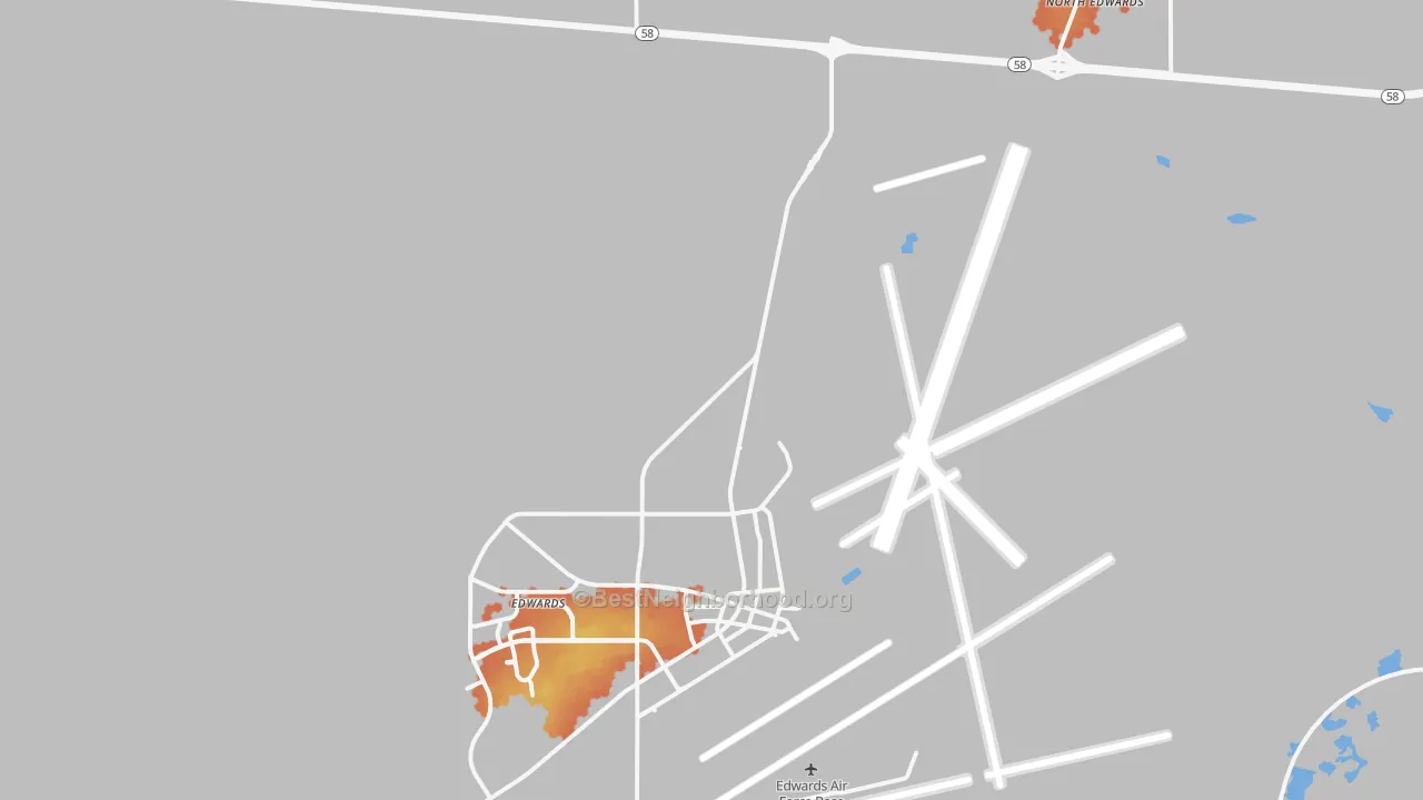 Bike Grade map of 93523, CA