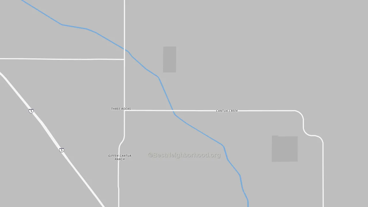 Bike Grade map of 93608, CA