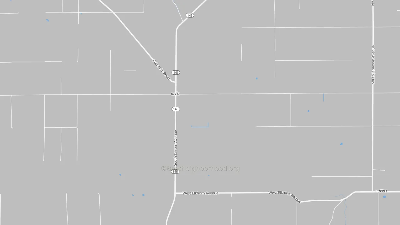 Bike Grade map of 93627, CA
