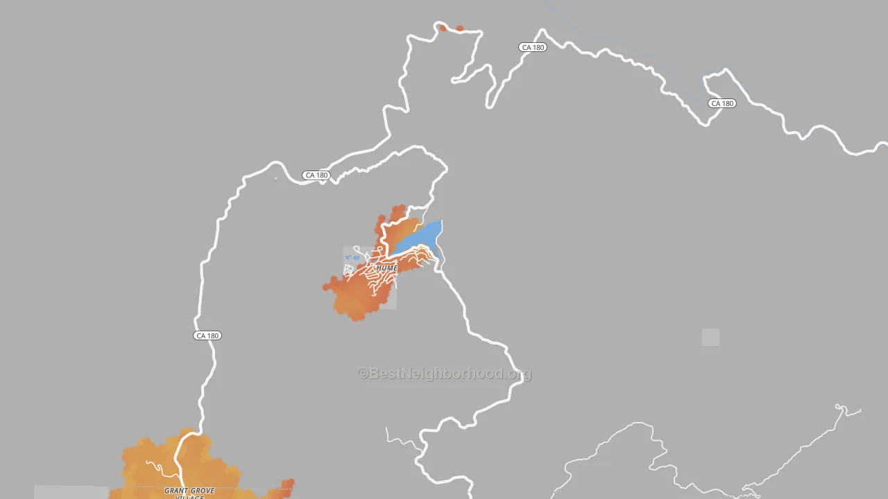 Bike Grade map of 93628, CA