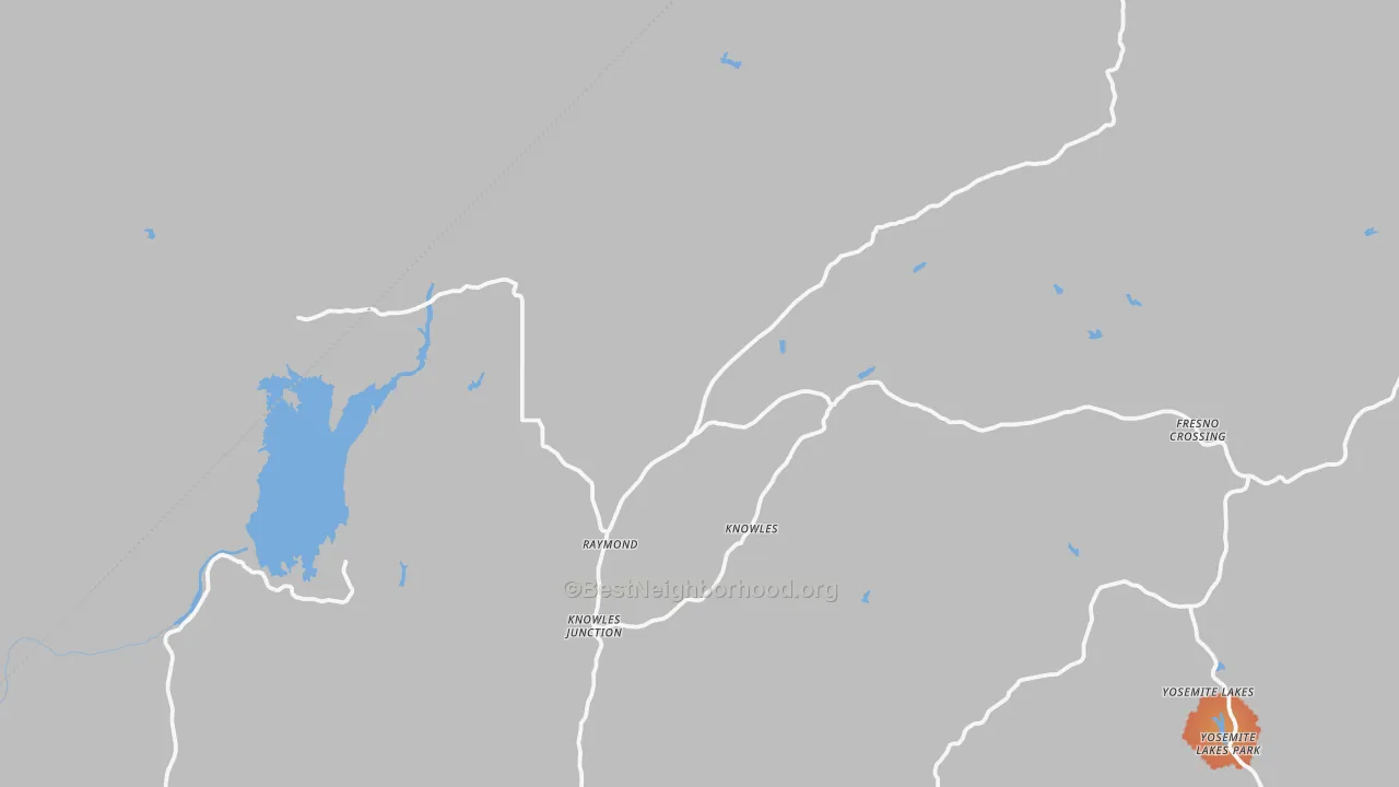 Bike Grade map of 93653, CA