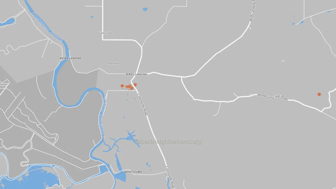 Bike Grade map of 94512, CA