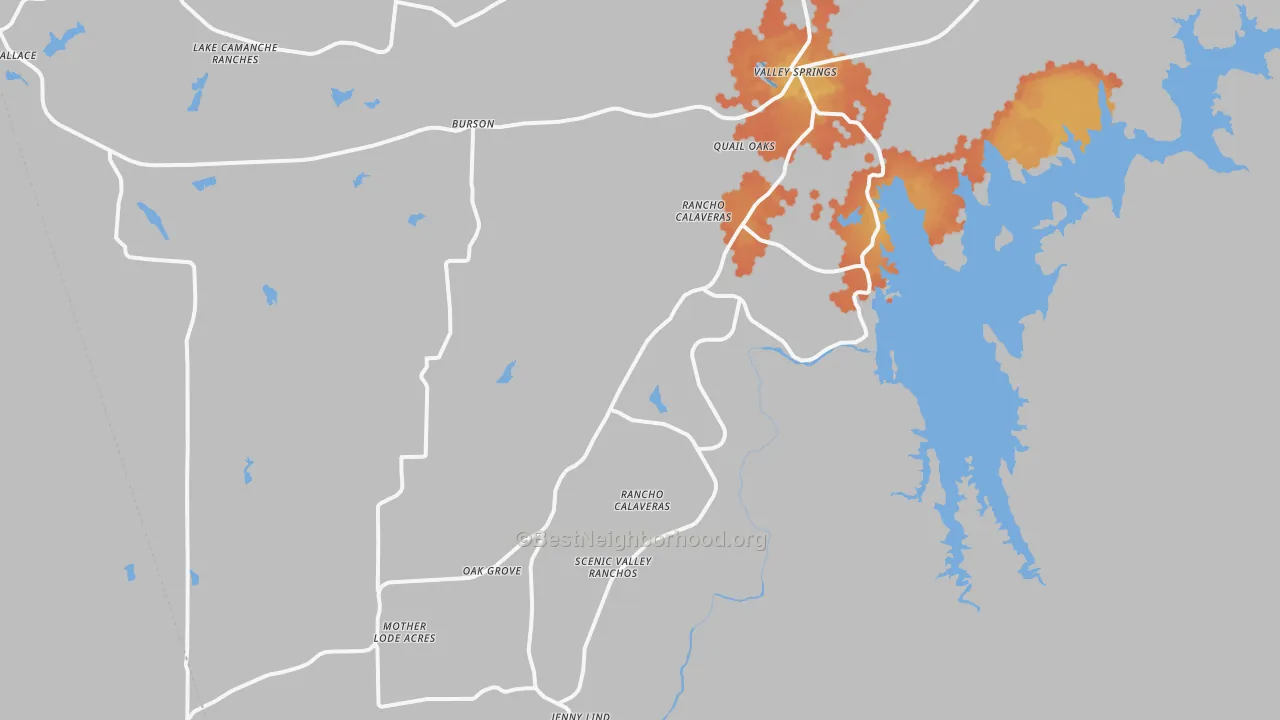 Bike Grade map of 95252, CA