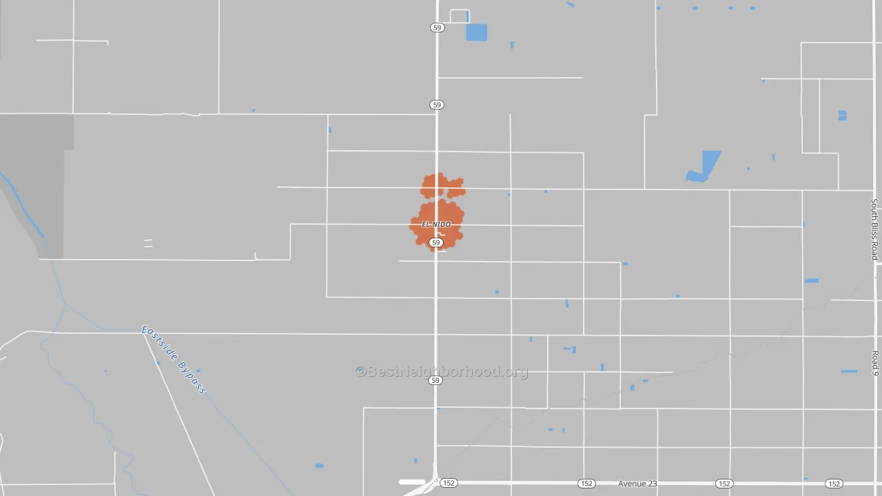 Bike Grade map of 95317, CA