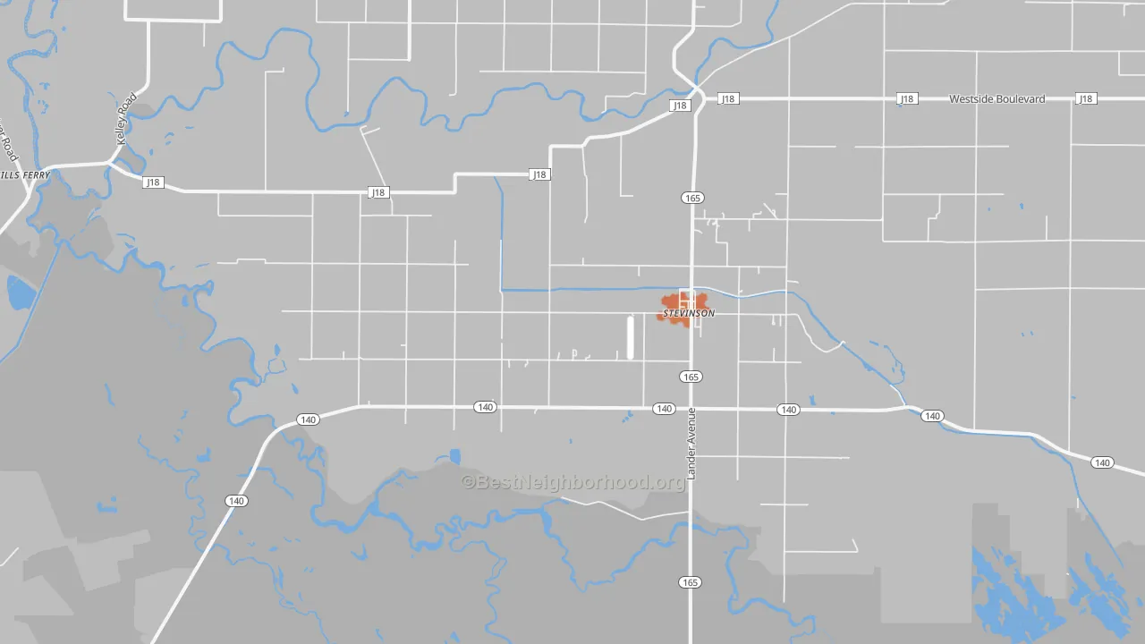 Bike Grade map of 95374, CA