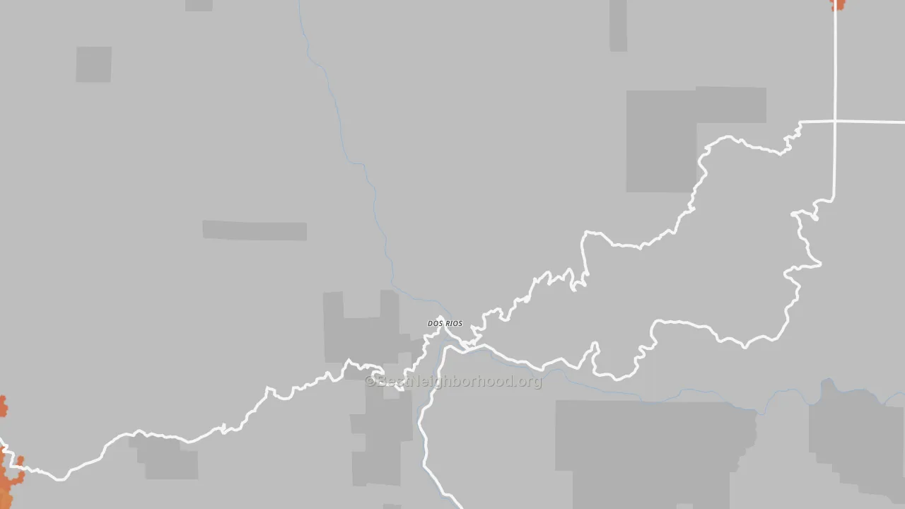 Bike Grade map of 95429, CA