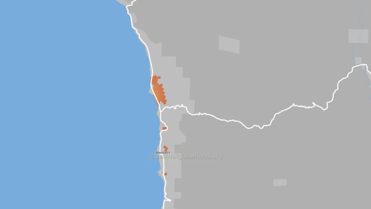 Bike Grade map of 95488, CA