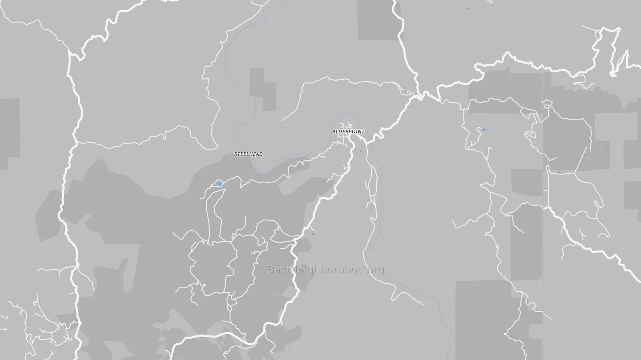 Bike Grade map of 95511, CA