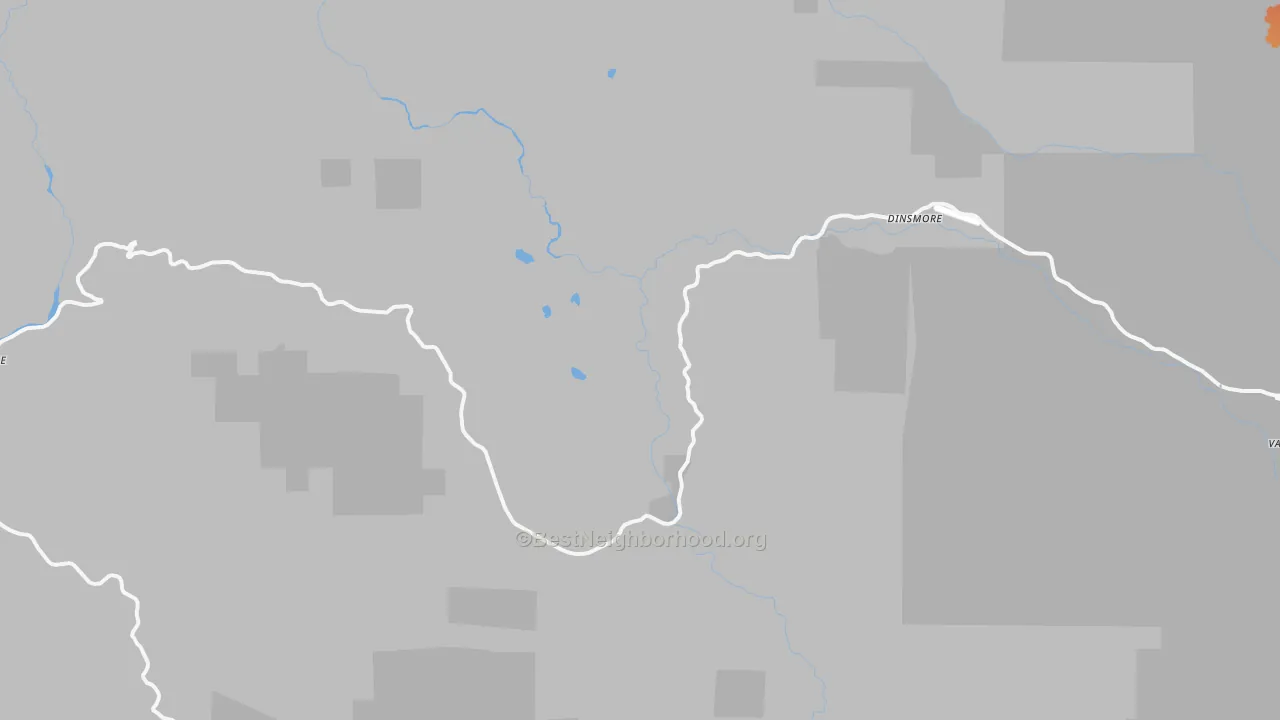 Bike Grade map of 95526, CA