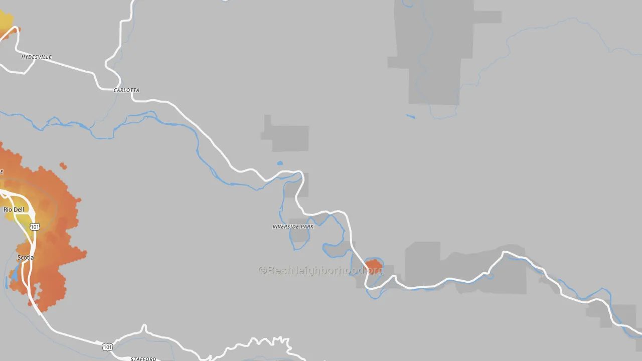 Bike Grade map of 95528, CA
