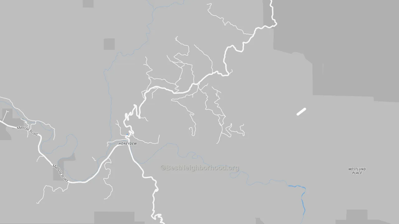 Bike Grade map of 95545, CA