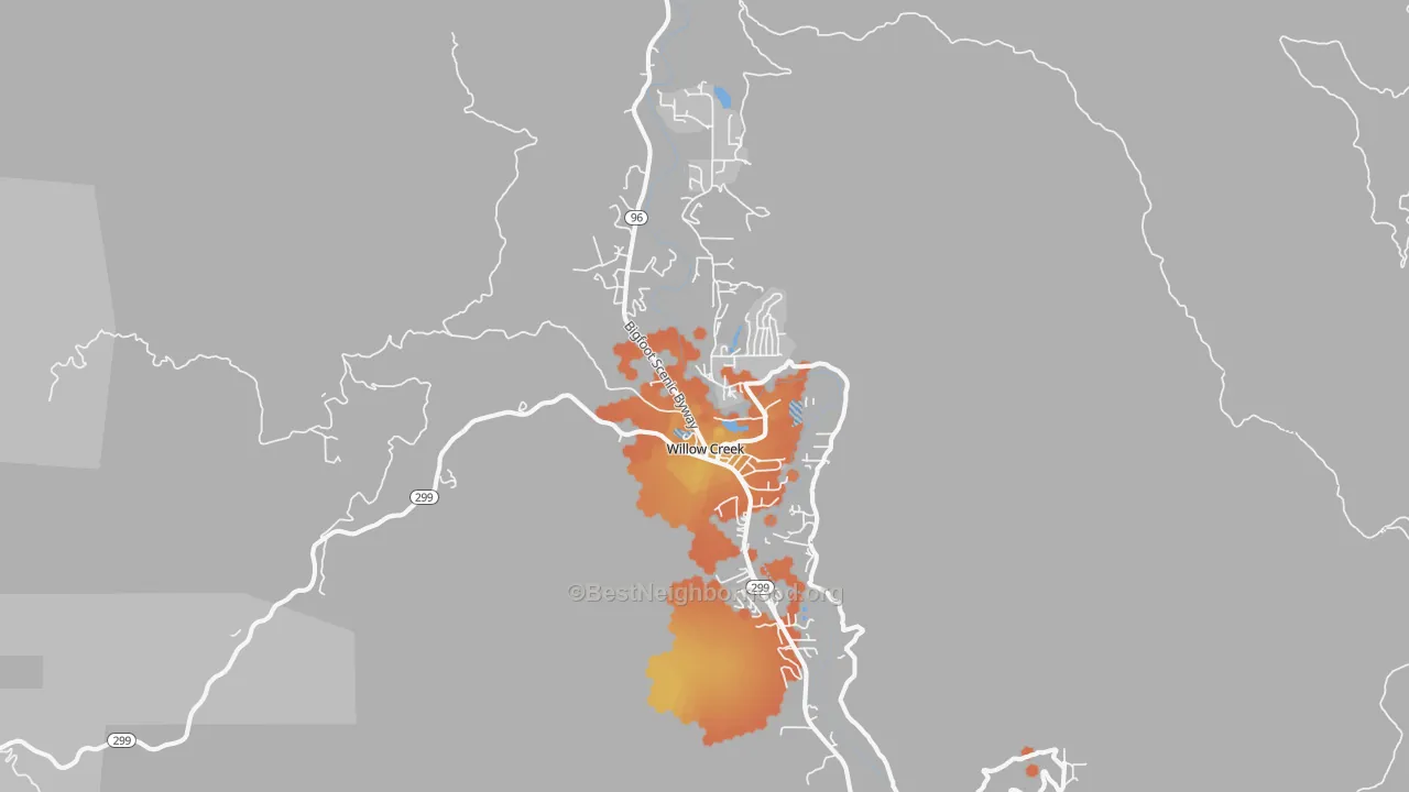 Bike Grade map of 95573, CA