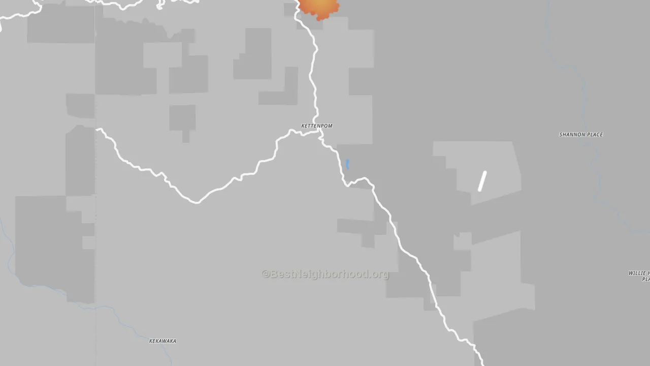 Bike Grade map of 95595, CA