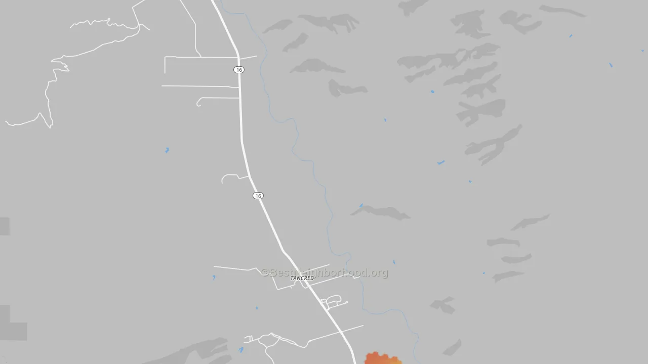 Bike Grade map of 95606, CA