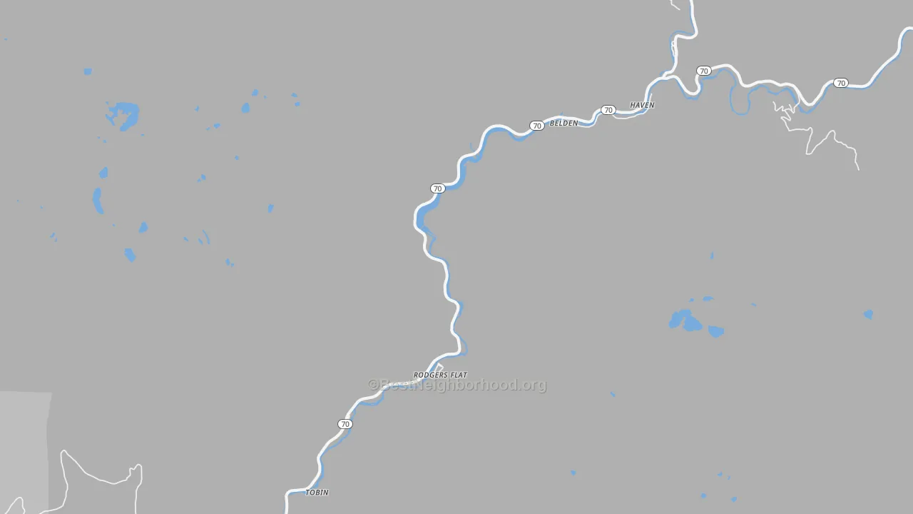 Bike Grade map of 95915, CA