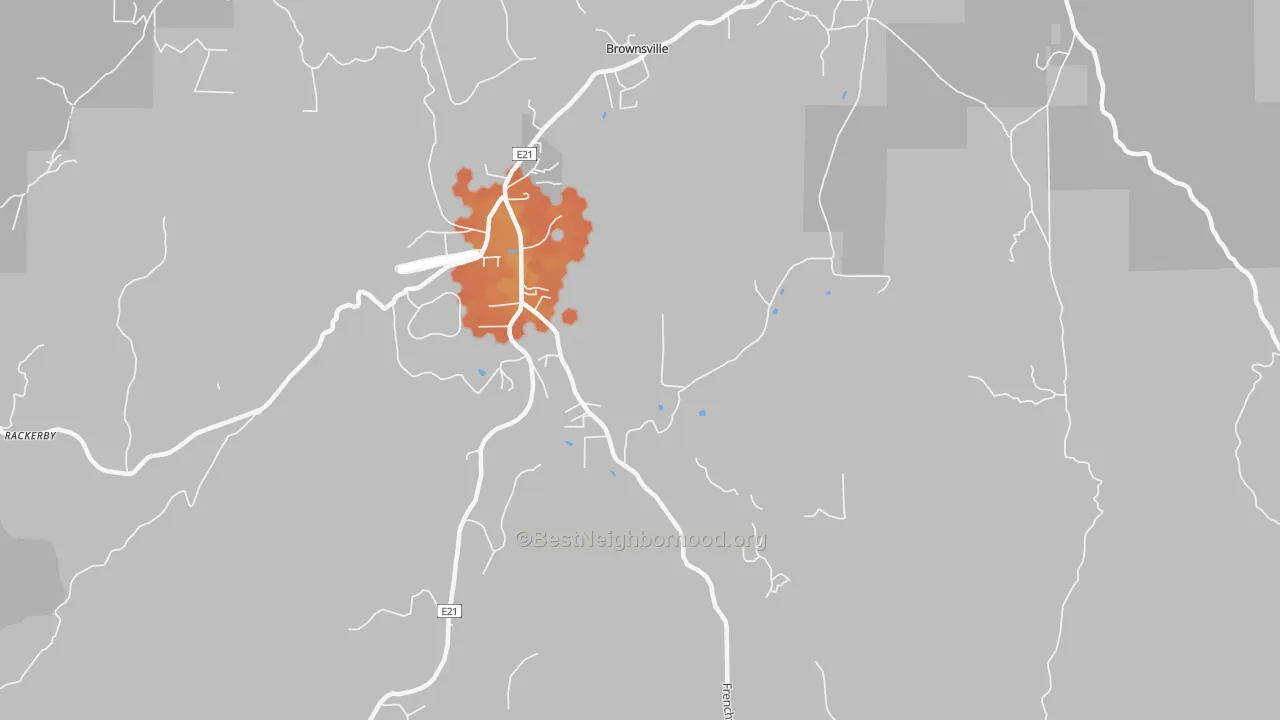 Bike Grade map of 95919, CA