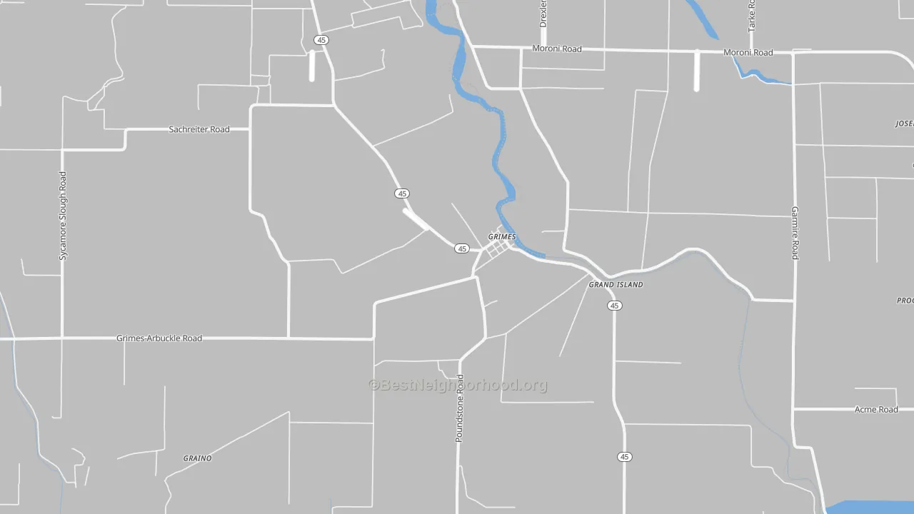 Bike Grade map of 95950, CA