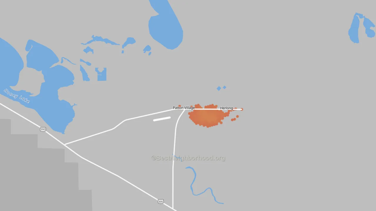 Bike Grade map of 96113, CA