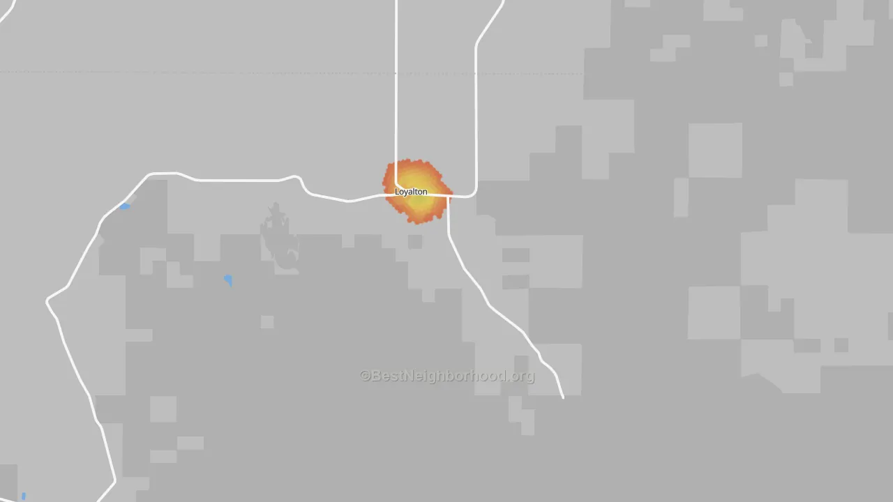 Bike Grade map of 96118, CA