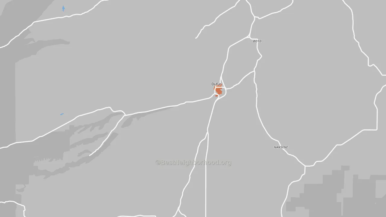 Bike Grade map of 97021, OR