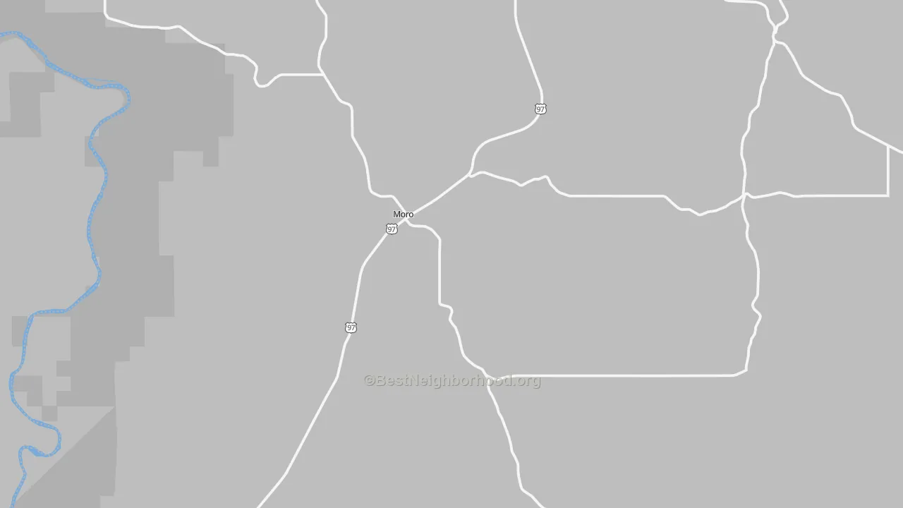 Bike Grade map of 97039, OR