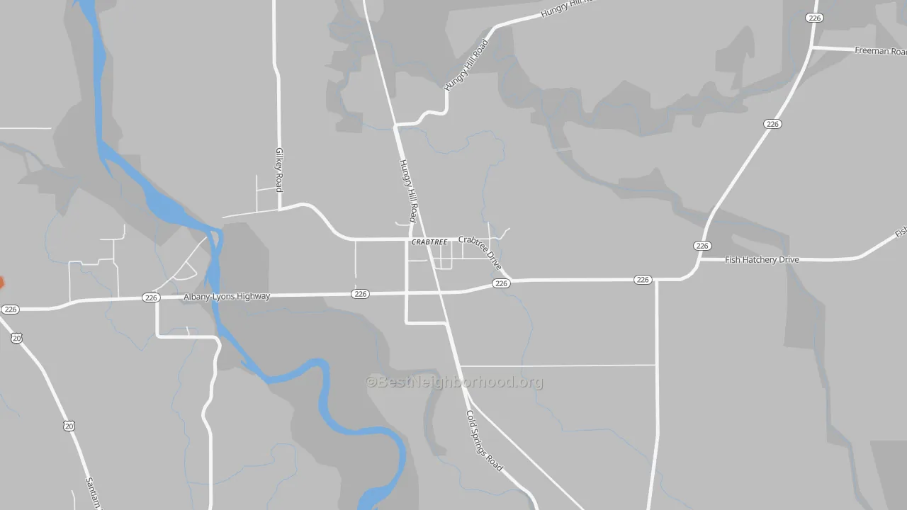 Bike Grade map of 97335, OR