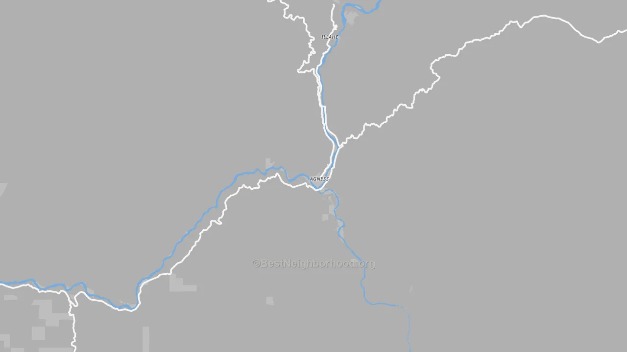 Bike Grade map of 97406, OR