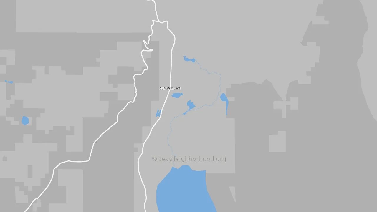 Bike Grade map of 97640, OR