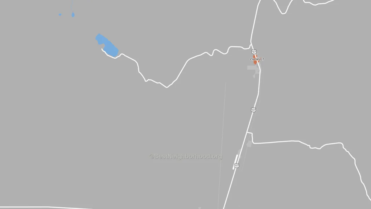 Bike Grade map of 97731, OR