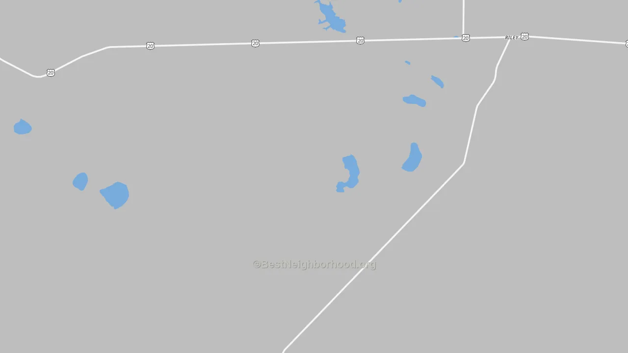 Bike Grade map of 97758, OR