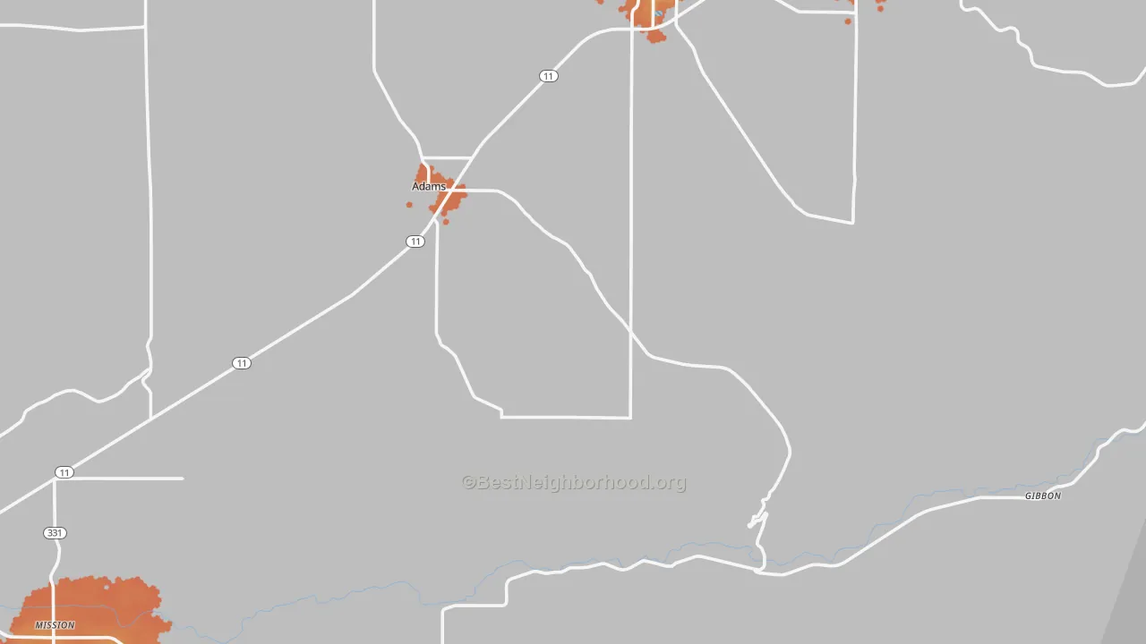 Bike Grade map of 97810, OR