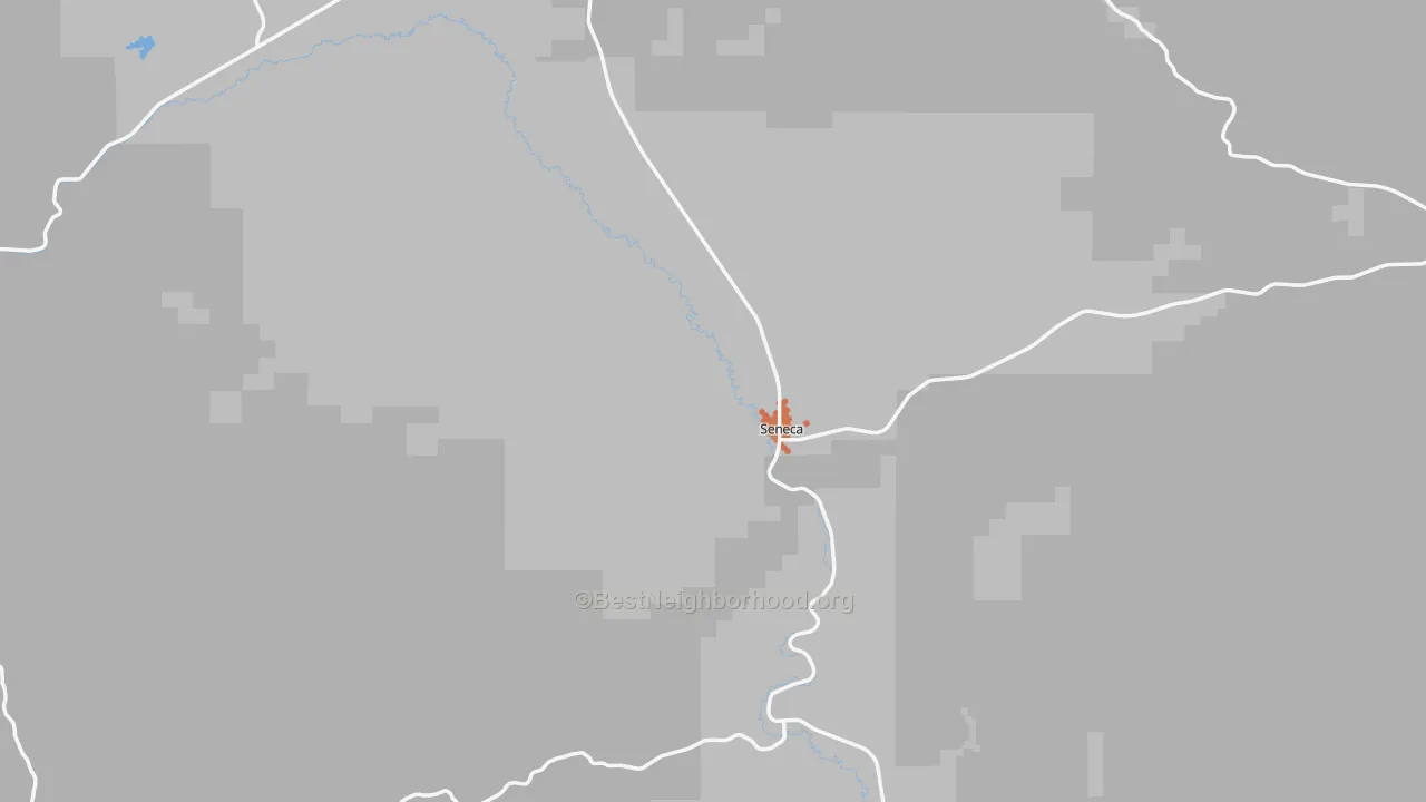 Bike Grade map of 97873, OR